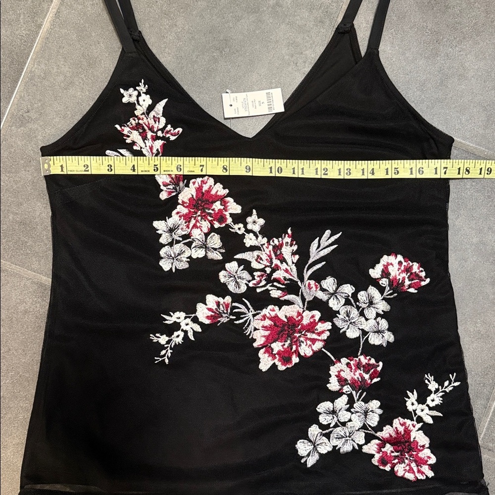 White House Black Market Floral Camisole - Picture 7 of 7